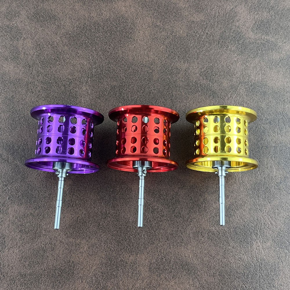 Reel Spare Spool - Modified Baitcasting Reel Shallow Spool Aluminum