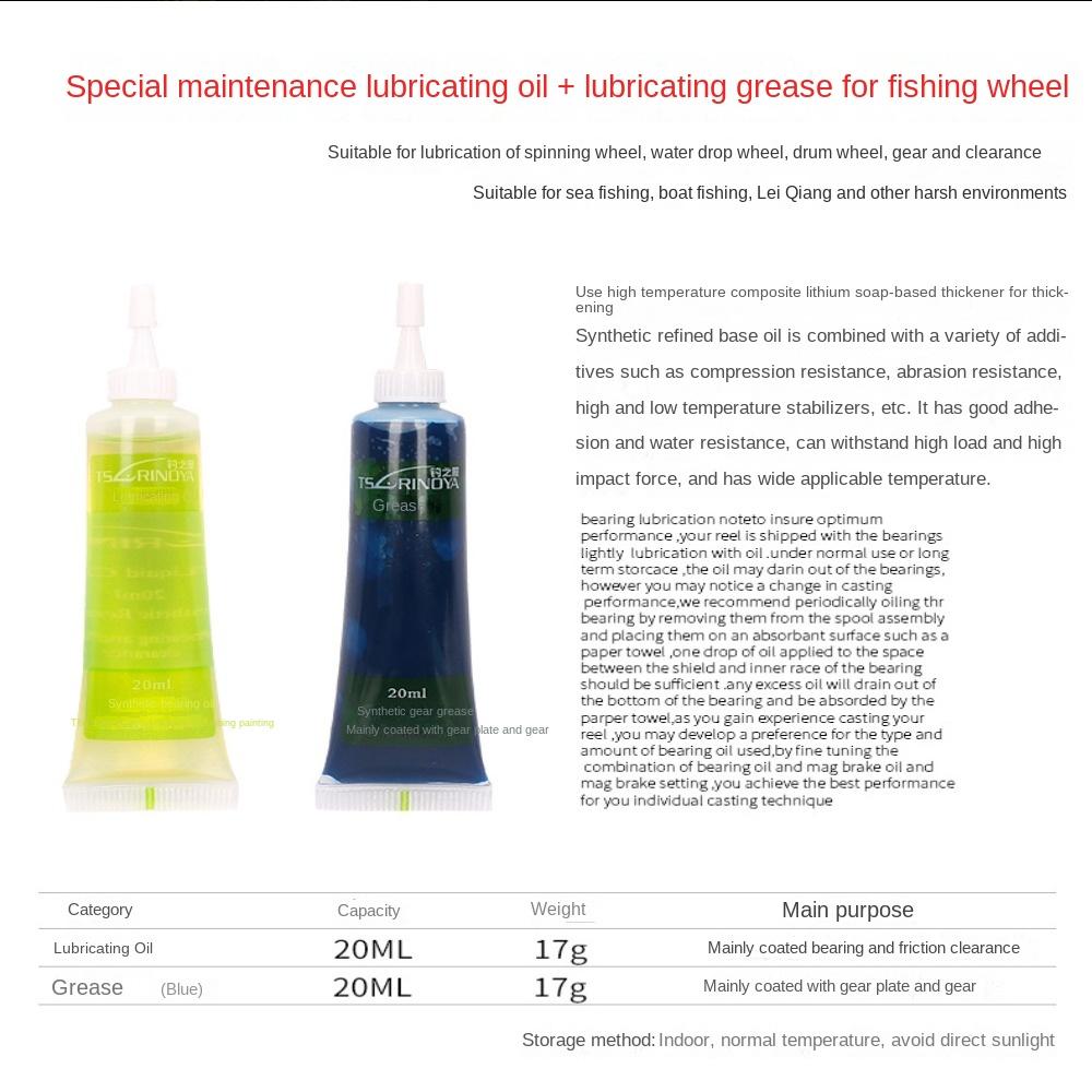 1 set Compression Resistance S - Reel Grease ulasan dan harga