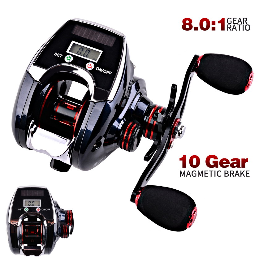 8.0:1 19+1BB Fishing Reel Left - Trolling Reel ulasan dan harga