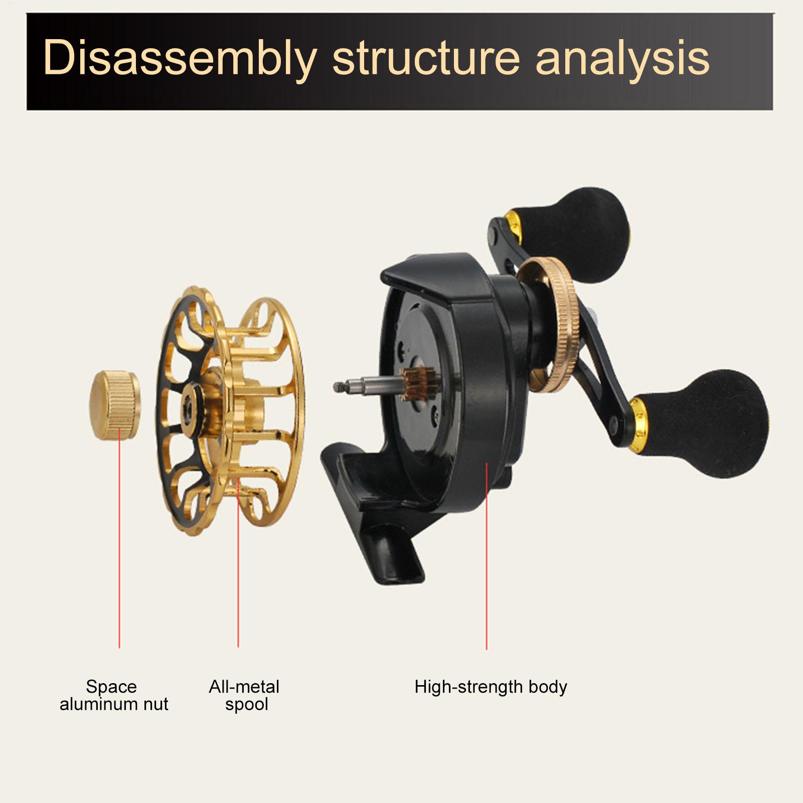 Winter Fishing Reel Raft Fishi - Ice Fishing Reel ulasan dan harga