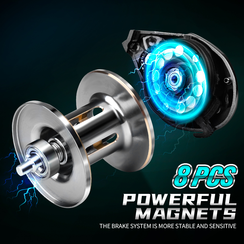 PROBEROS Baitcaster Reels - UV - Spincast Reel ulasan dan harga