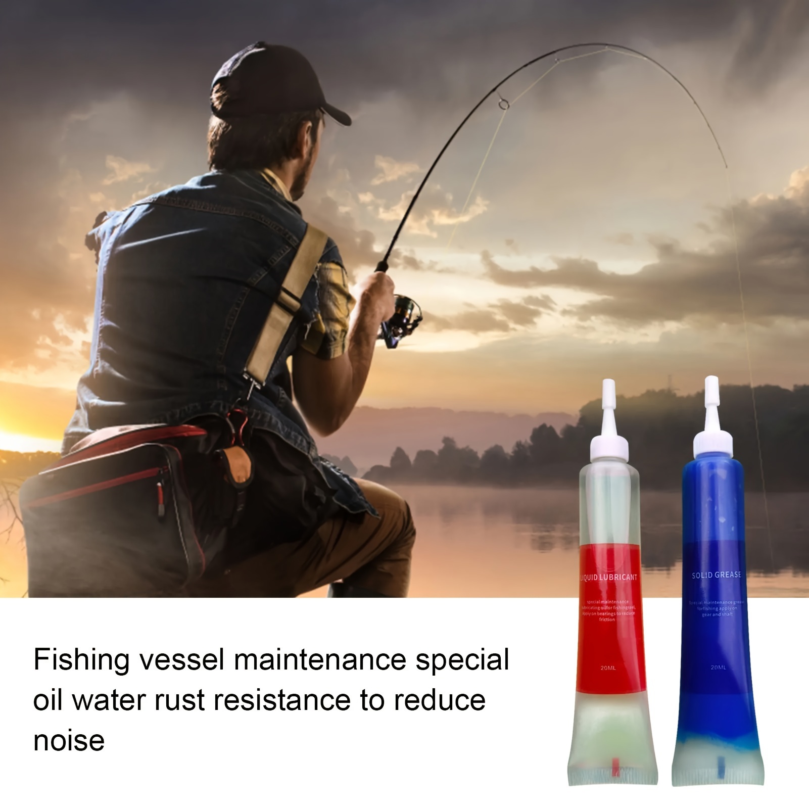 4pcs Fishing Wheel Maintenance - Reel Oil ulasan dan harga